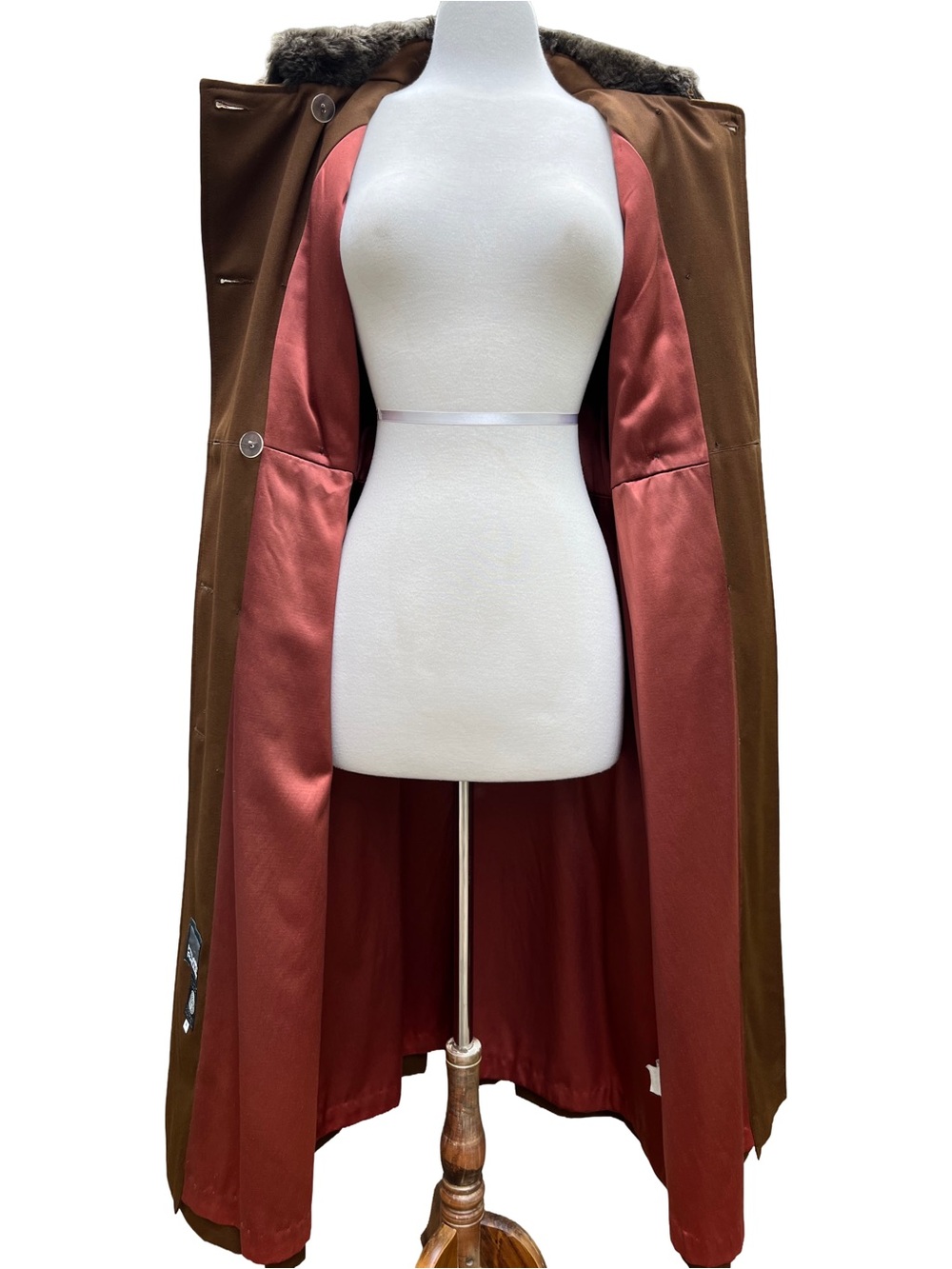 Vintage Hilary Radley Virgin Wool Russian Coat 4 - Picture 6 of 17